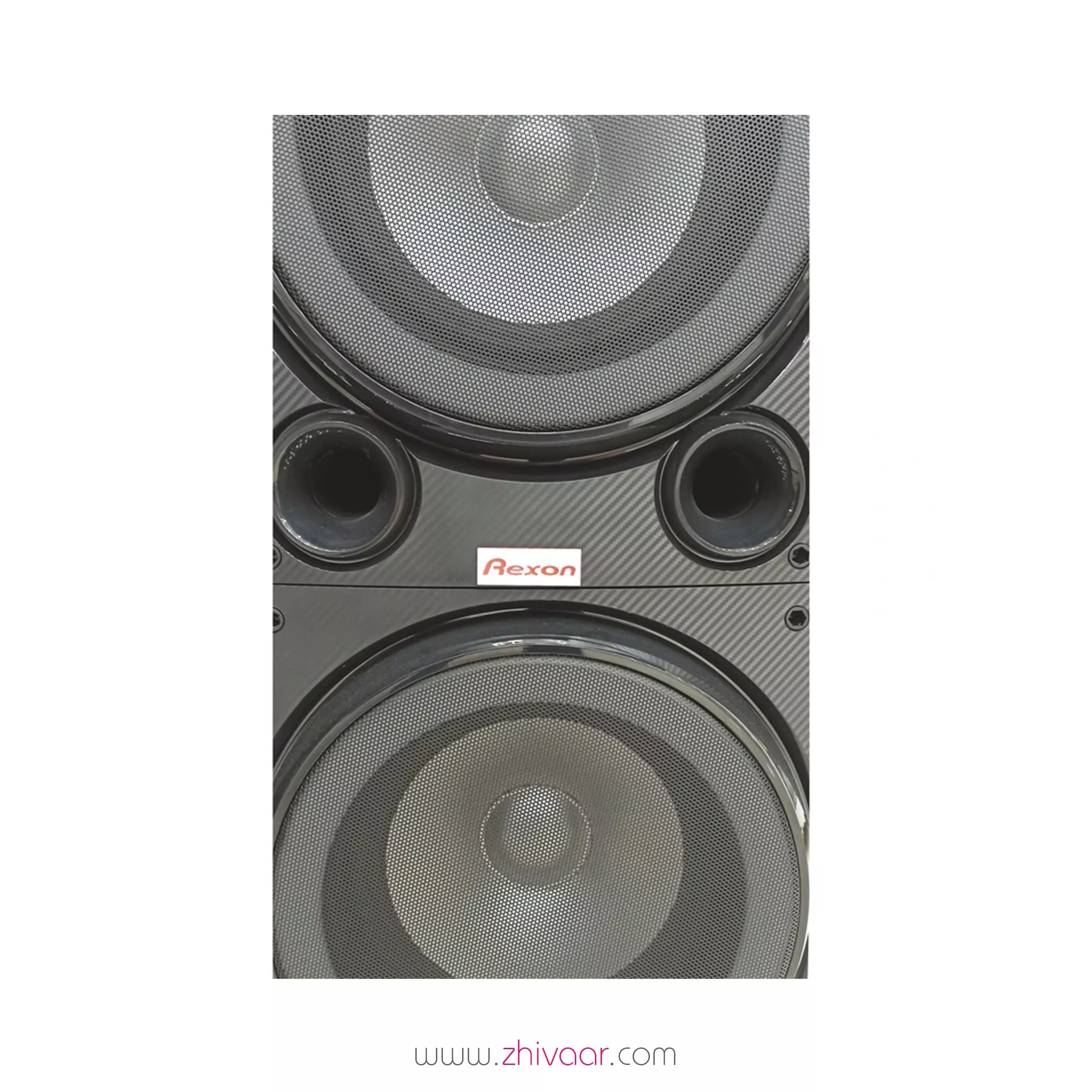 خرید اسپیکر دو قلو رکسون مدل HT-D15400 - اسپيکر رکسون مدل HT-D15400 رنگ مشکی